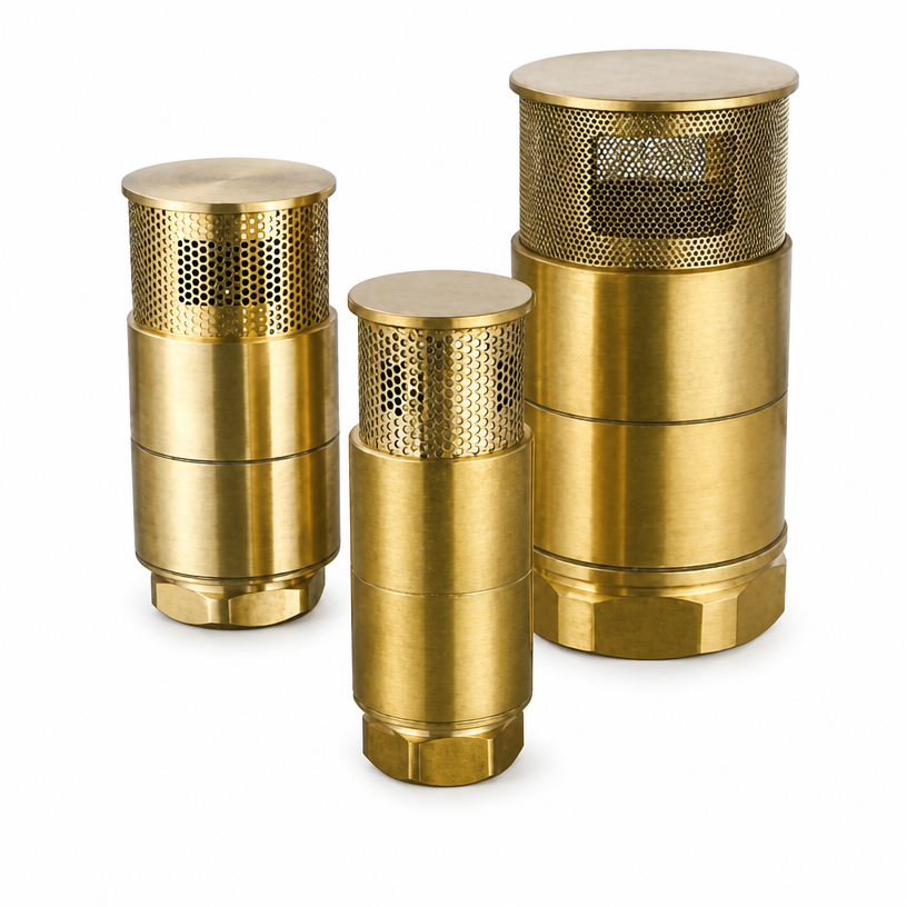 Foot check valve