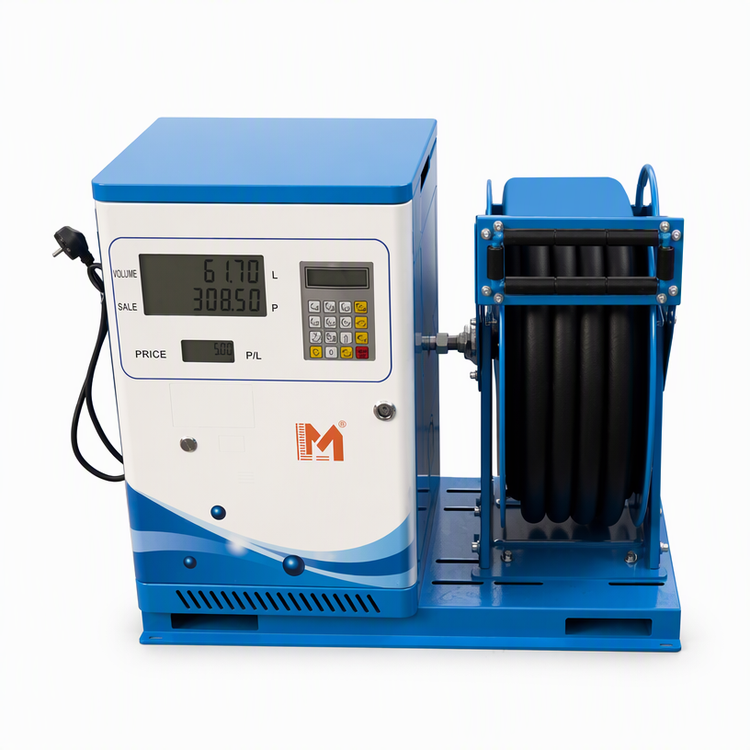 High-Flow Fuel Dispenser Hose Reel 20-60L/min Fuel&Gas