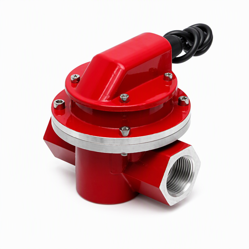 Aluminum pulse oval gear flow meter