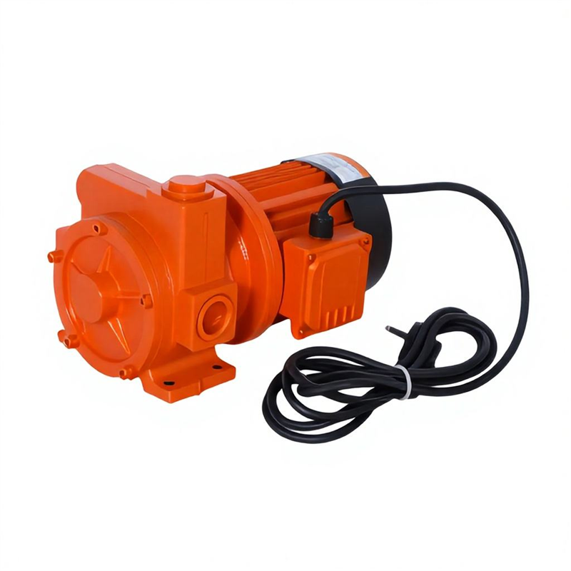 220V Self-Priming Diesel Oil Pump 80L/Min Electric Fuel Transfer Pump (Orange, Industrial)