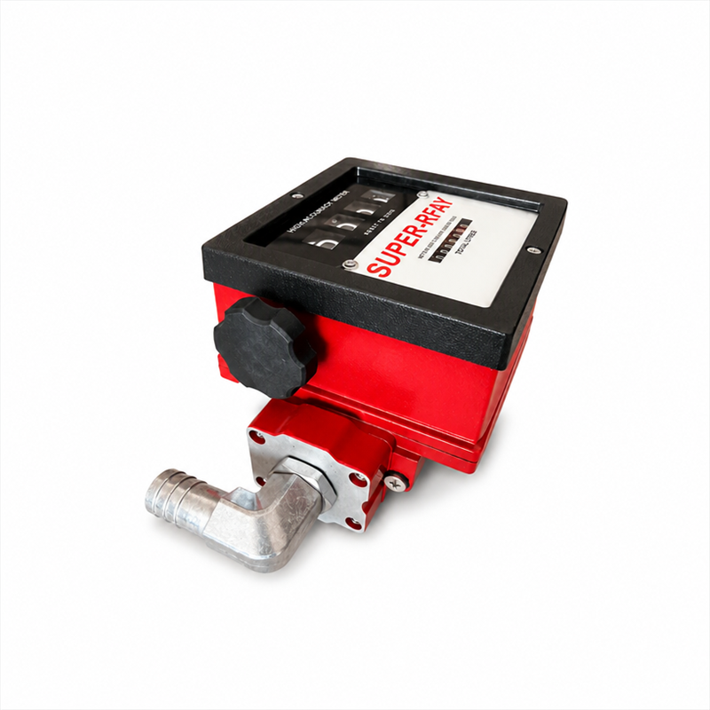 Mechanical Flow Gauge ±1% 20-200L/min Diesel Fuel Meter