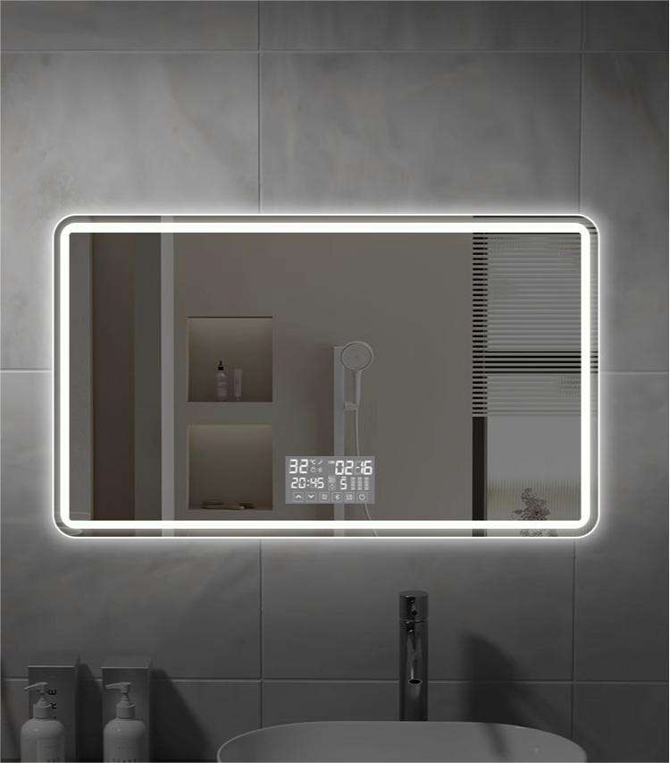 Arched Intelligent LED Mirror Bathroom Cabinet