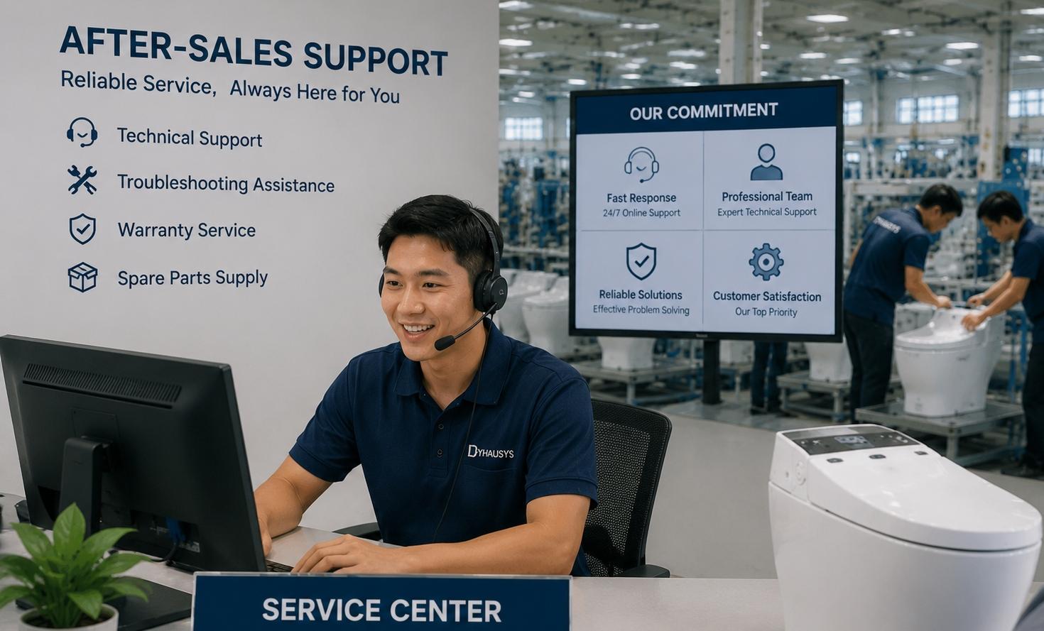 Reliable After-Sales Support: Responsive technical and after-sales assistance