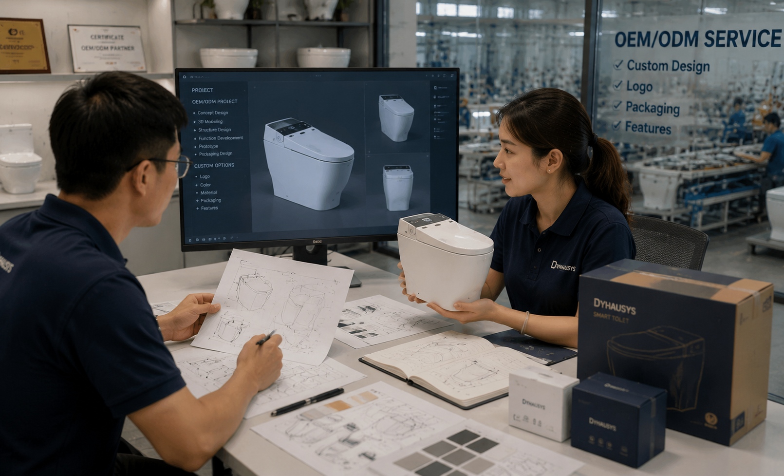 OEM/ODM Service: Custom design, logo, packaging, and features