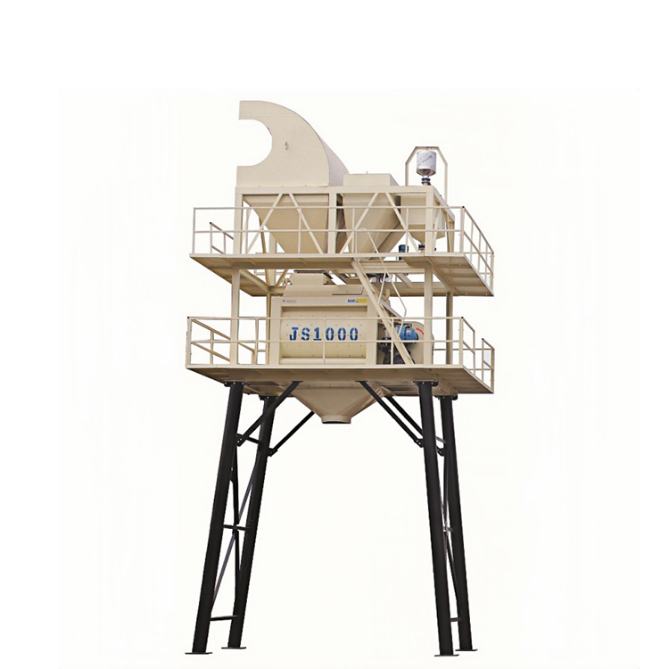 High Efficiency Twin Shaft Concrete Mixer for Superior Performance