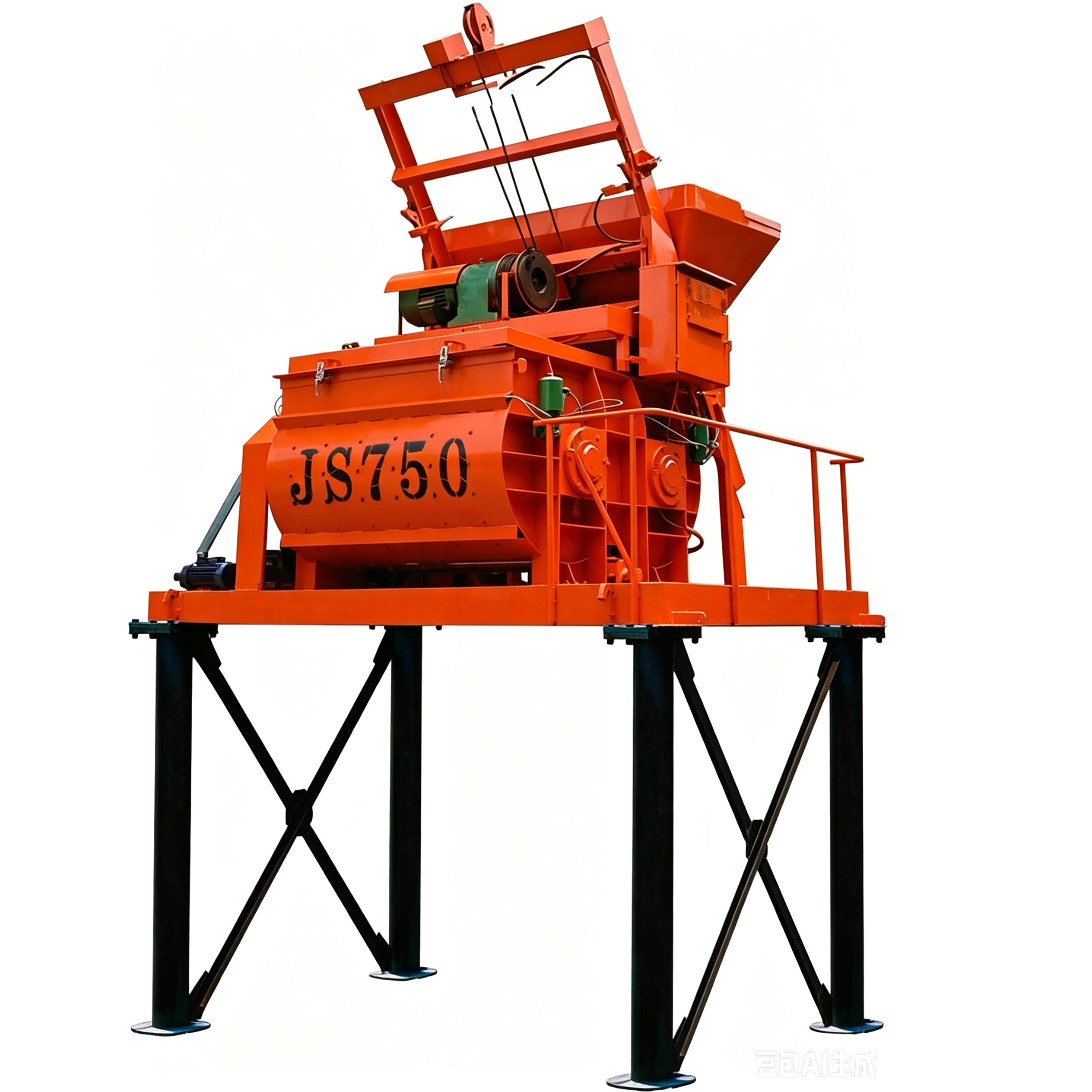 High-Performance JS750 Concrete Mixer for Efficient Mixing