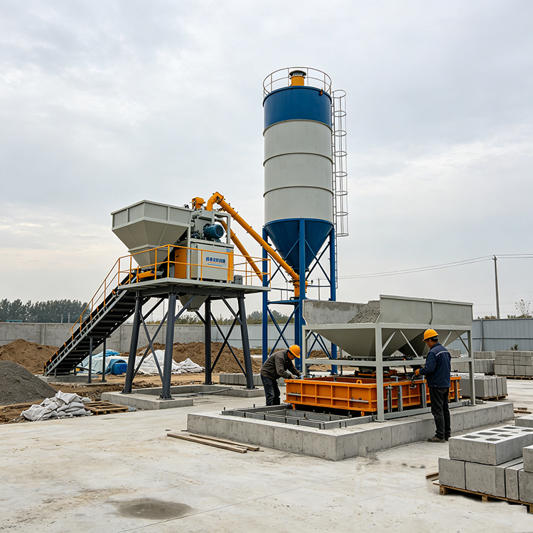 High-Quality Small Precast Concrete Batching Plant for Efficient Construction