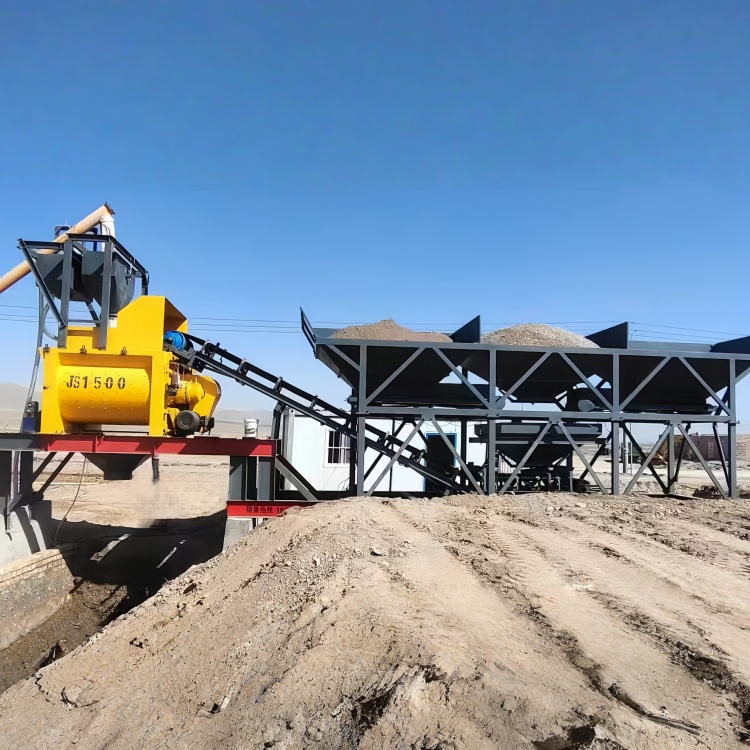 Integrated Mobile Concrete Mixing Station for Efficient Construction