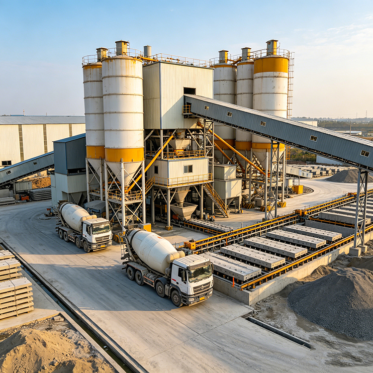 Eco-Friendly Precast Concrete Plant Solutions by YUZHIXIN
