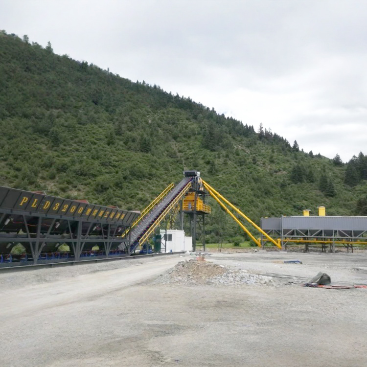 Hoogwaardige betonfabriek voor damprojecten