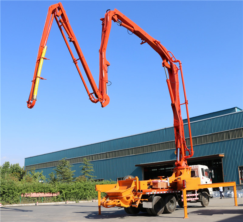 High Efficiency Mobile Truck Mounted Equipment Boom Concrete Pump