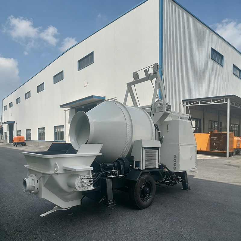 High-Efficiency Continuous Concrete Delivery Concrete Mixer Pump