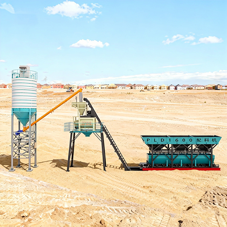 High-Quality 50 m3 Concrete Batching Plant for Efficient Construction