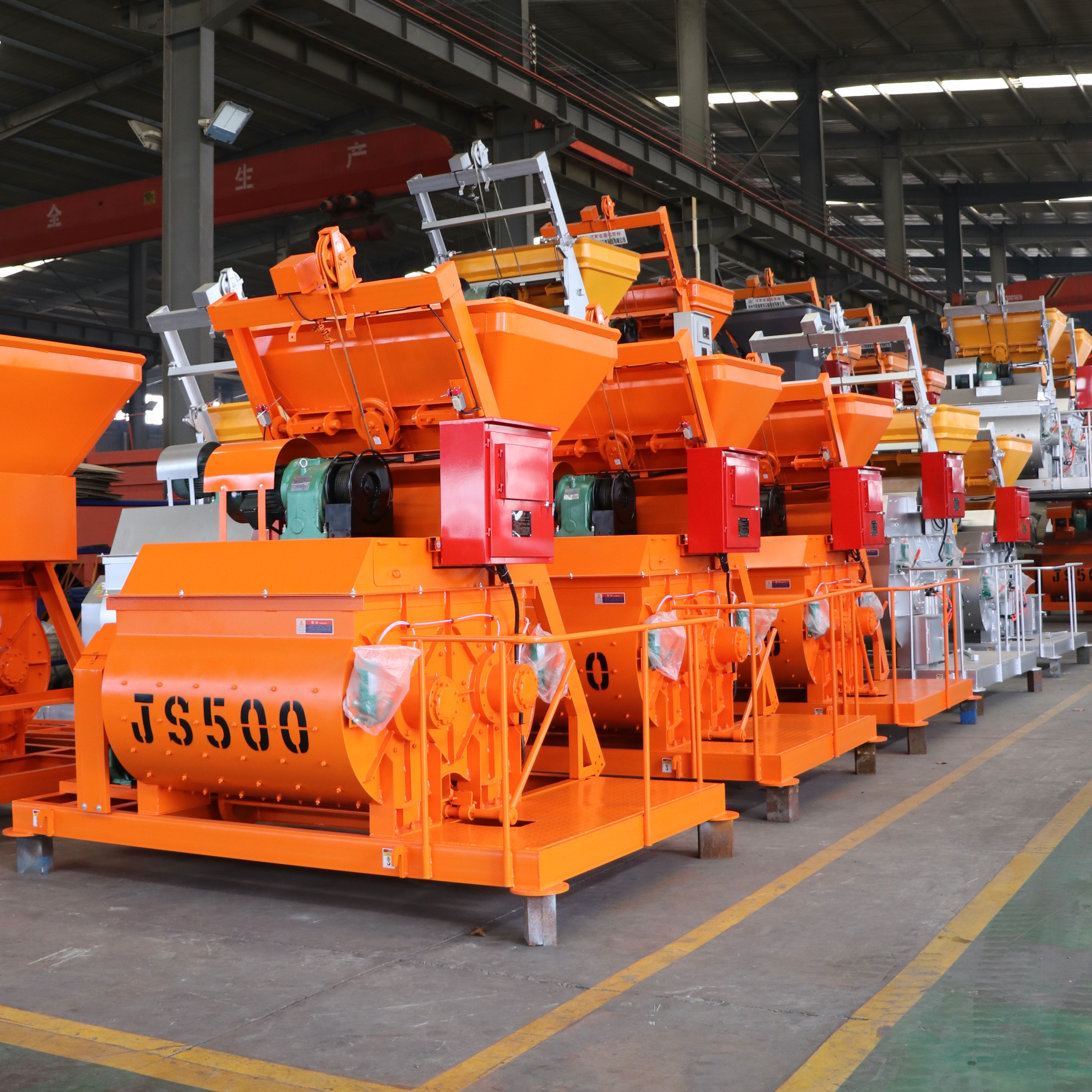 High Precision Twin Shaft Concrete Mixer for Optimal Performance