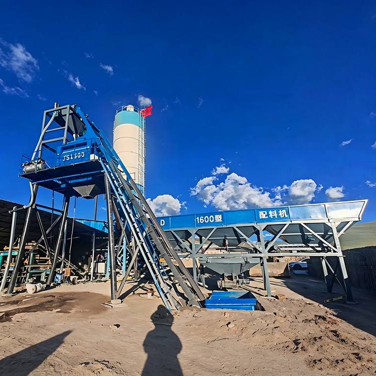 High-Quality Concrete Batching Plant in Kenya