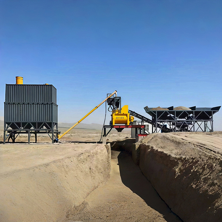 High-Performance Electric Mobile Concrete Batching Plant for Efficient Construction