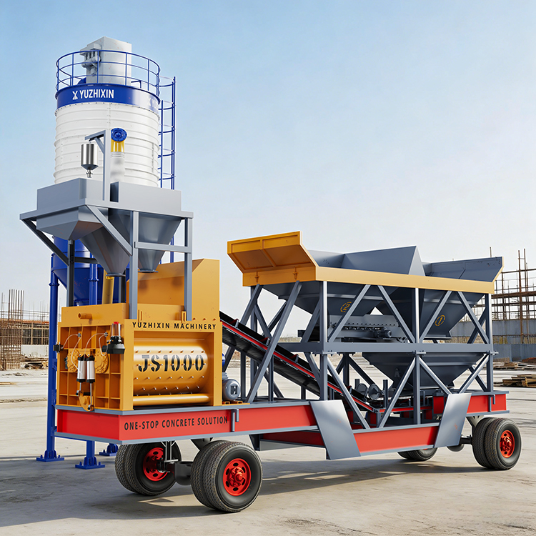 Affordable Portable Concrete Batching Plant Prices for Every Project