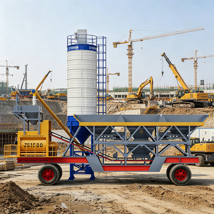 High-Quality Concrete Mixing Plant for Your Construction Needs