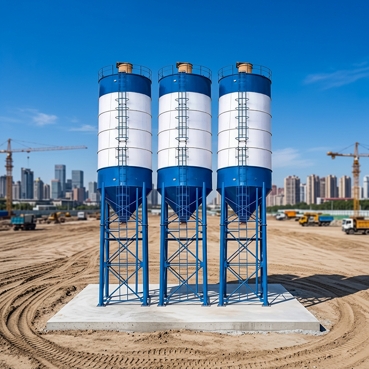 Portable Cement Silos for Efficient Construction Solutions