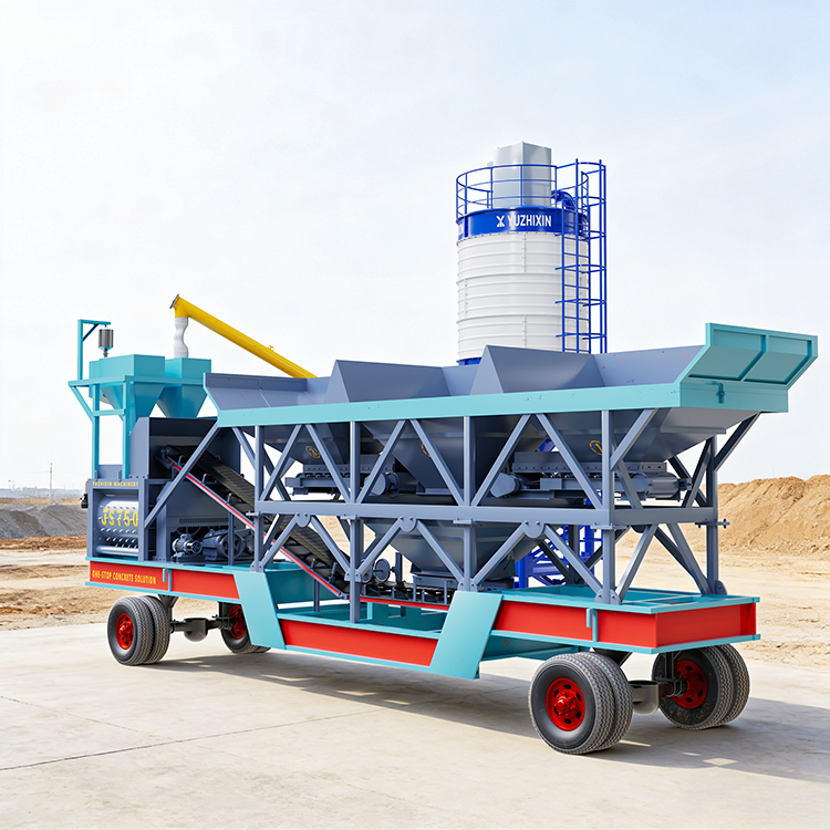 High-Quality Mini Portable Concrete Batch Plant for Efficient Construction