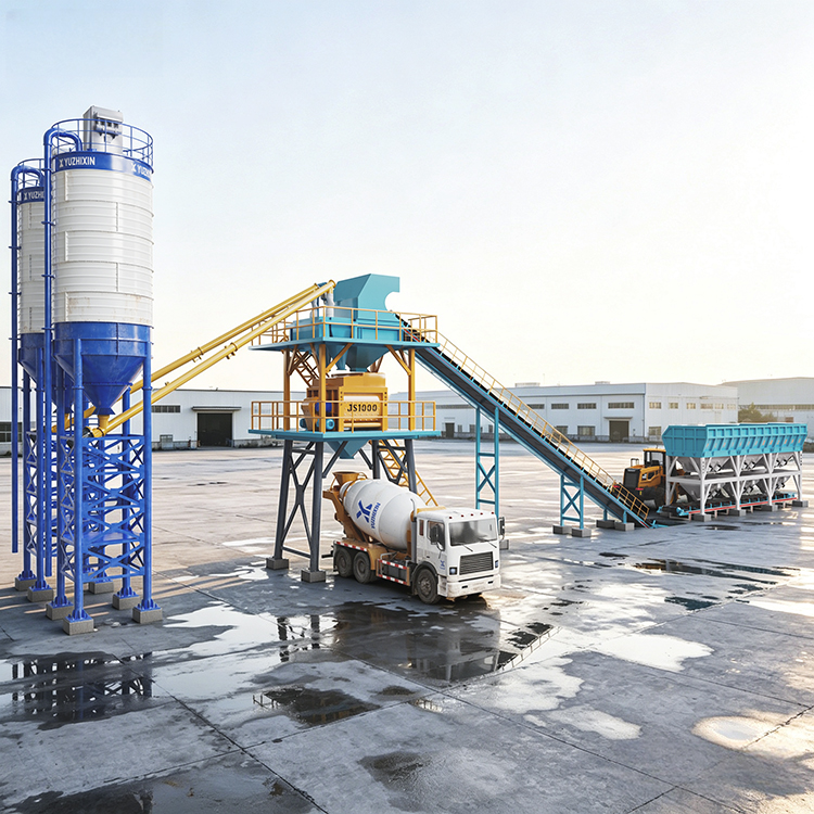 stationary concrete batching plant twin shaft mixer (1).jpg