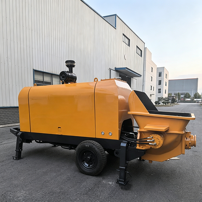Small Concrete Pump Electric Mortar Pump for Construction Site
