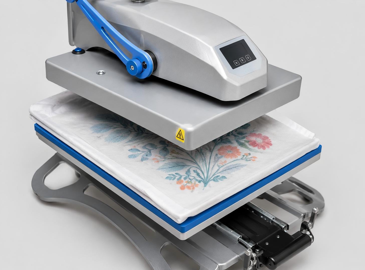 5.Press and heat again with waste glue.jpg