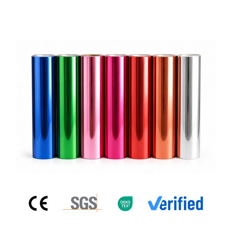 Q4-1 Metallic Heat Transfer Vinyl (HTV) Rolls