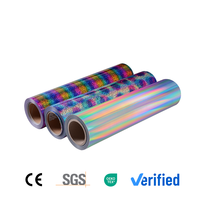 Q3 Holographic Heat Transfer Vinyl (HTV) Rolls