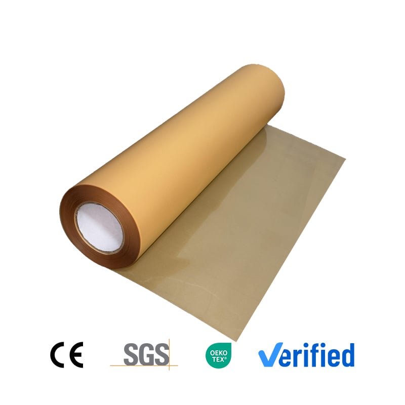 88707-1 Premium Gold Foil DTF Transfer Film Roll 