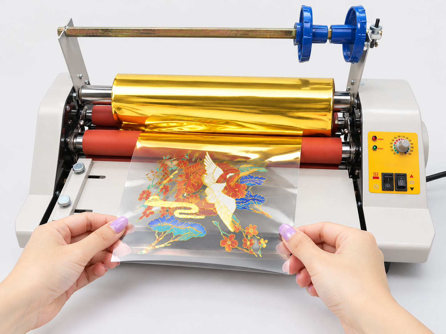 4.Laminated foil stamping film