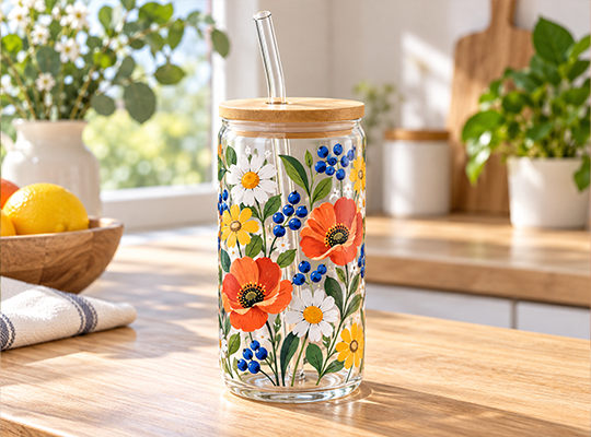 Glass cup