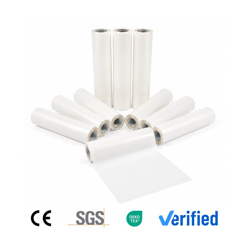 88718B-AS Premium Anti-Sublimation Double Matte DTF Transfer Film for Sportswear & Jerseys