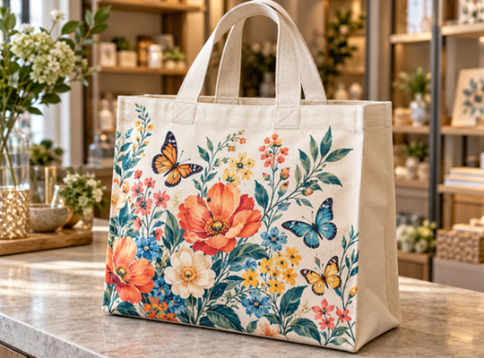 finished Canvas Bag