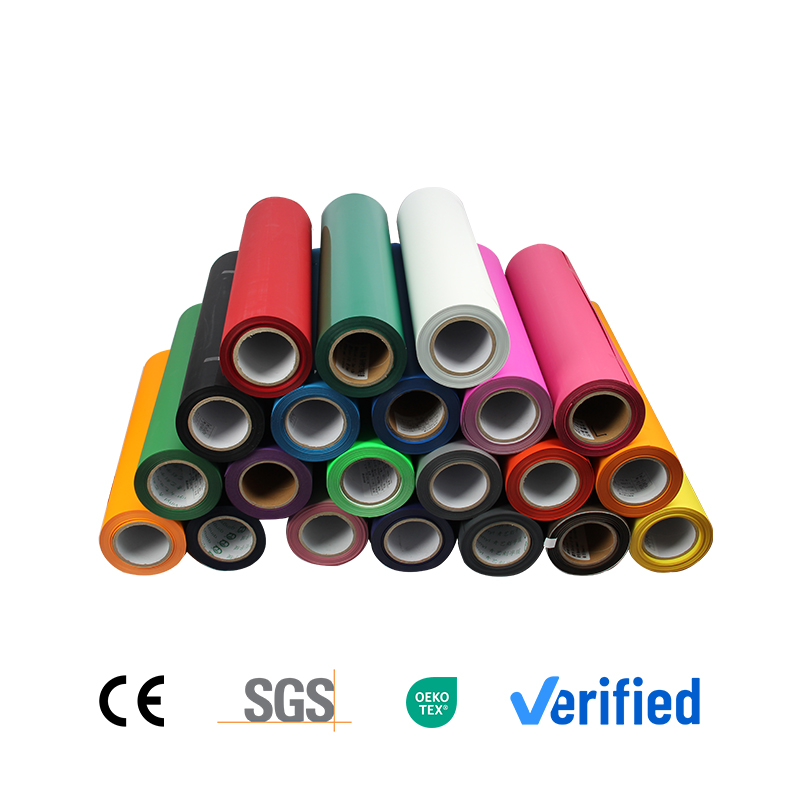 Q1-2 PU Sticky Heat Transfer Vinyl (HTV) Rolls