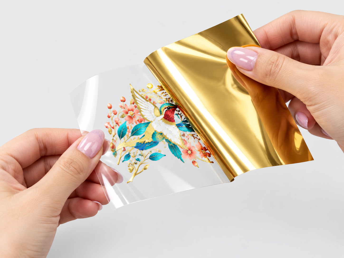 5.Uncover thetransfer paste