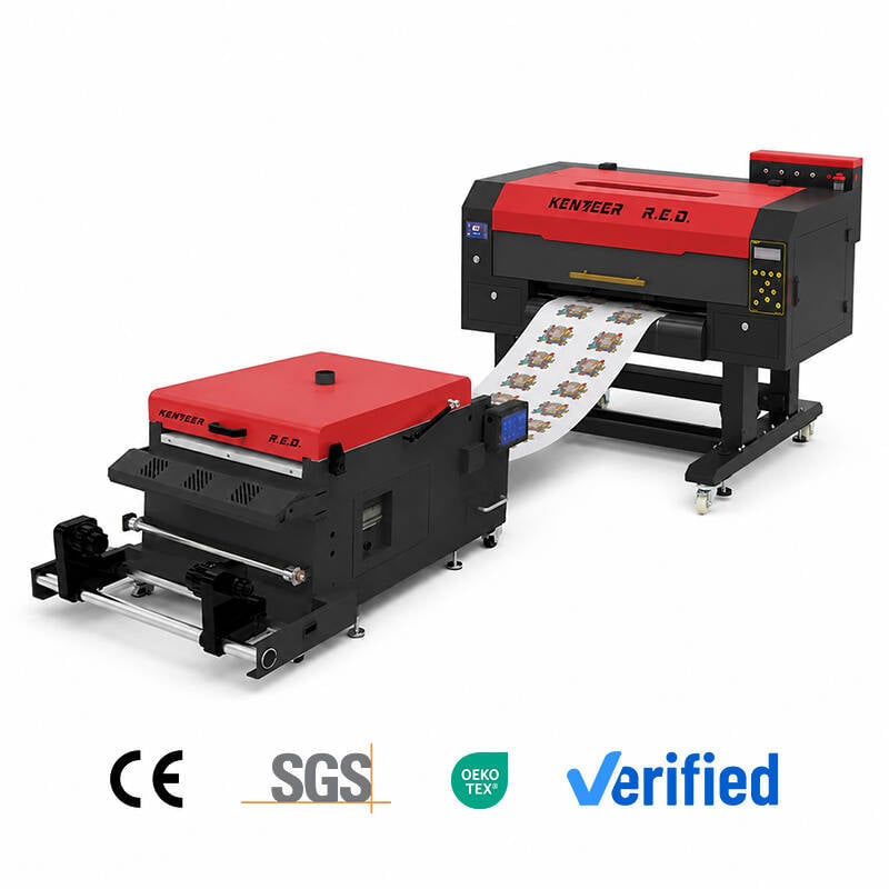 KTM-33200+KTM-33400 2-head A3 DTF Printer And Powder Shaker