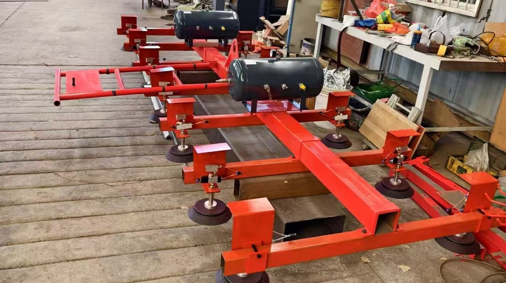 Air Charged Vacuum Locking Suction Lifter