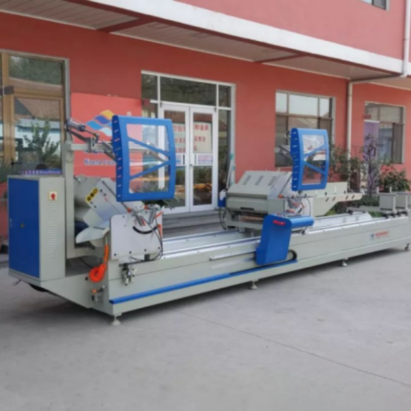HISENA new products CNC cutting machine is coming: LJB2A-600×5000 aluminum doors and windows CNC ultra-wide double-head precision cutting saw 2