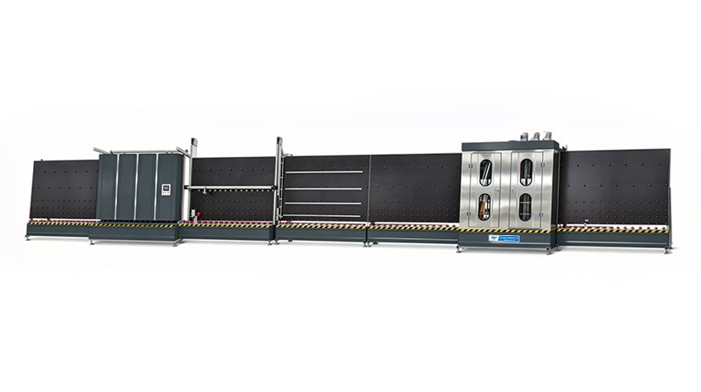 Intelligent Vertical Insulating Glass Assembly Line (External Press Model)    