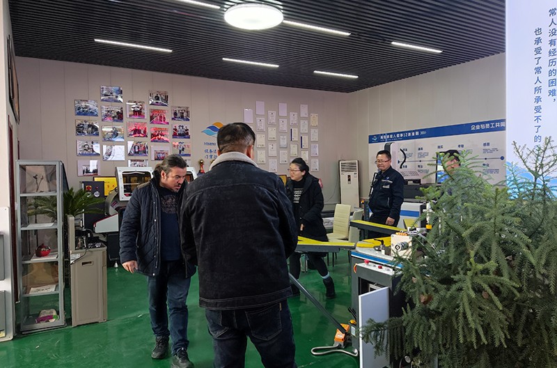 Turkish Clients Visit Hisena: Business Talks & Equipment Orders in Winter!