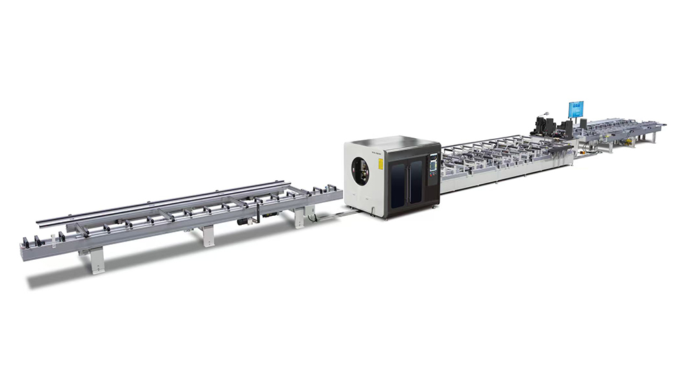 Modular Automatic Production Line for Heat Insulation Profiles  