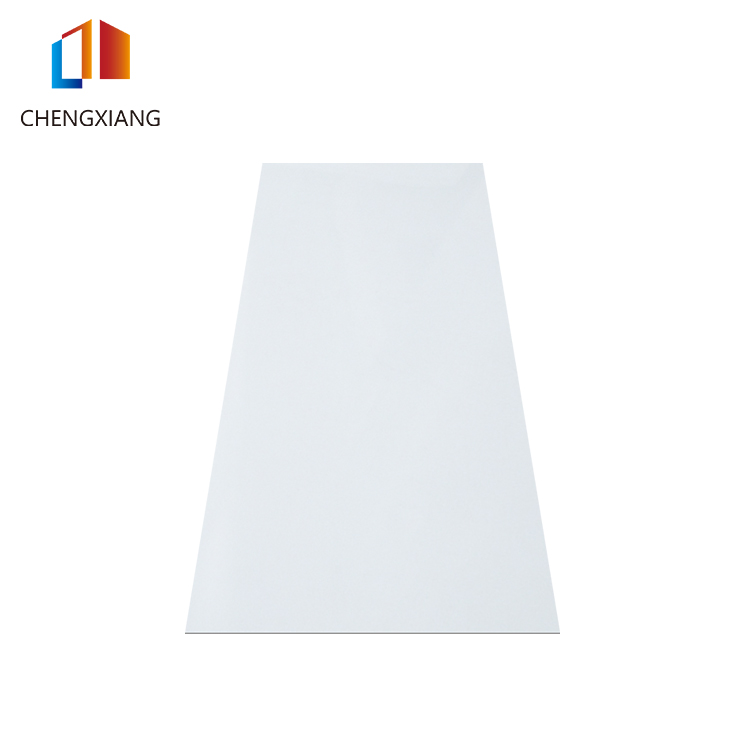 High Glossy Pure White UV Marble Sheet