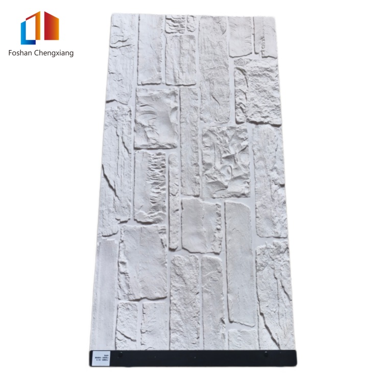 3D Stone Look Flexible Exterior Wall Cladding Bricks – Deep 3D Stereo Rock Texture for Premium Modern Exterior Wall Decoration