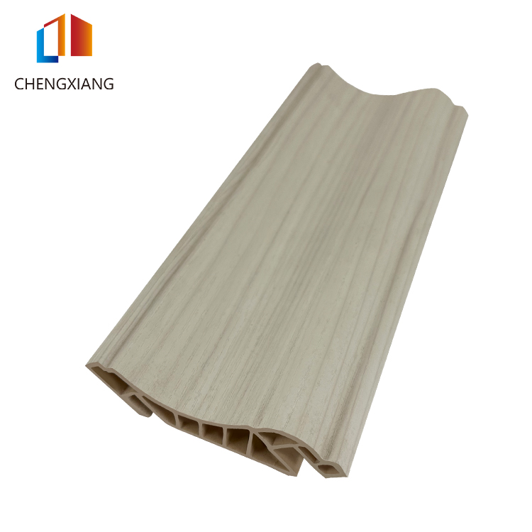 WPC PVC Cornice Moulding Skirting Board for Ceiling 100mm*65mm