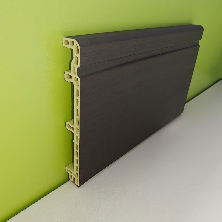 10cm 100mm 4 inch pvc skirting board baseboard trim moulding,white /black