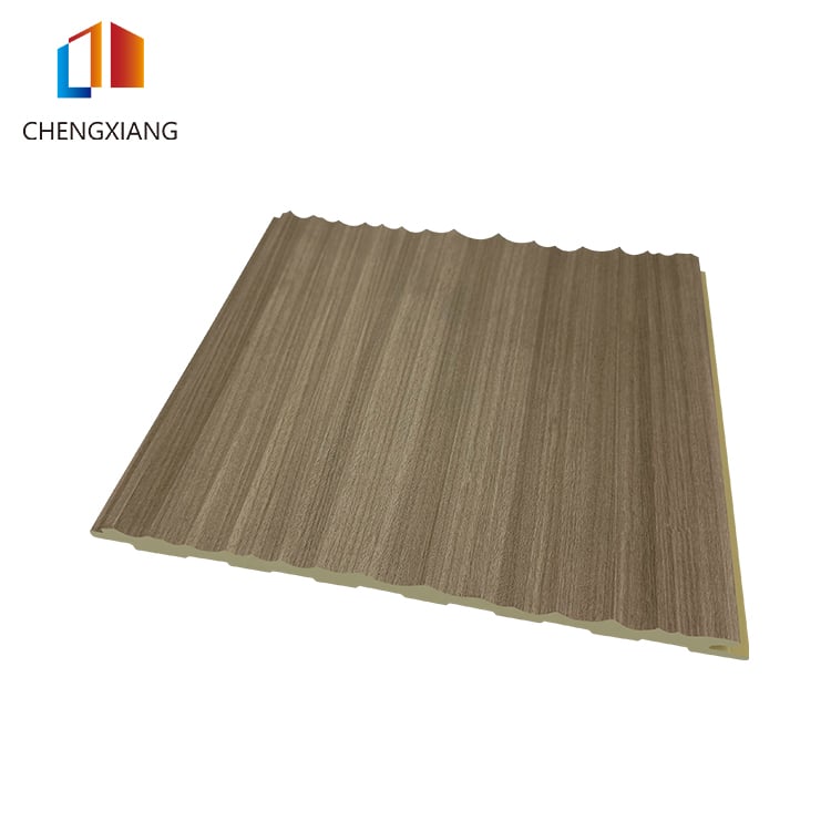 WPC Fluted Wall Panel Solid Design, 159*16mm