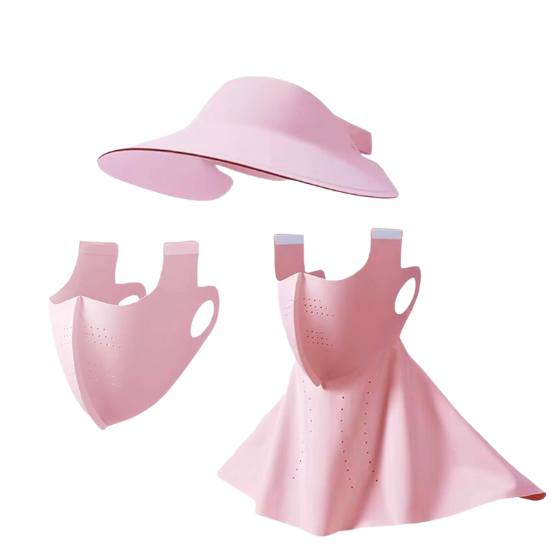 Custom Sun Protection Clothing Set – Sun Hat, Cardigan & Face/Neck Cover