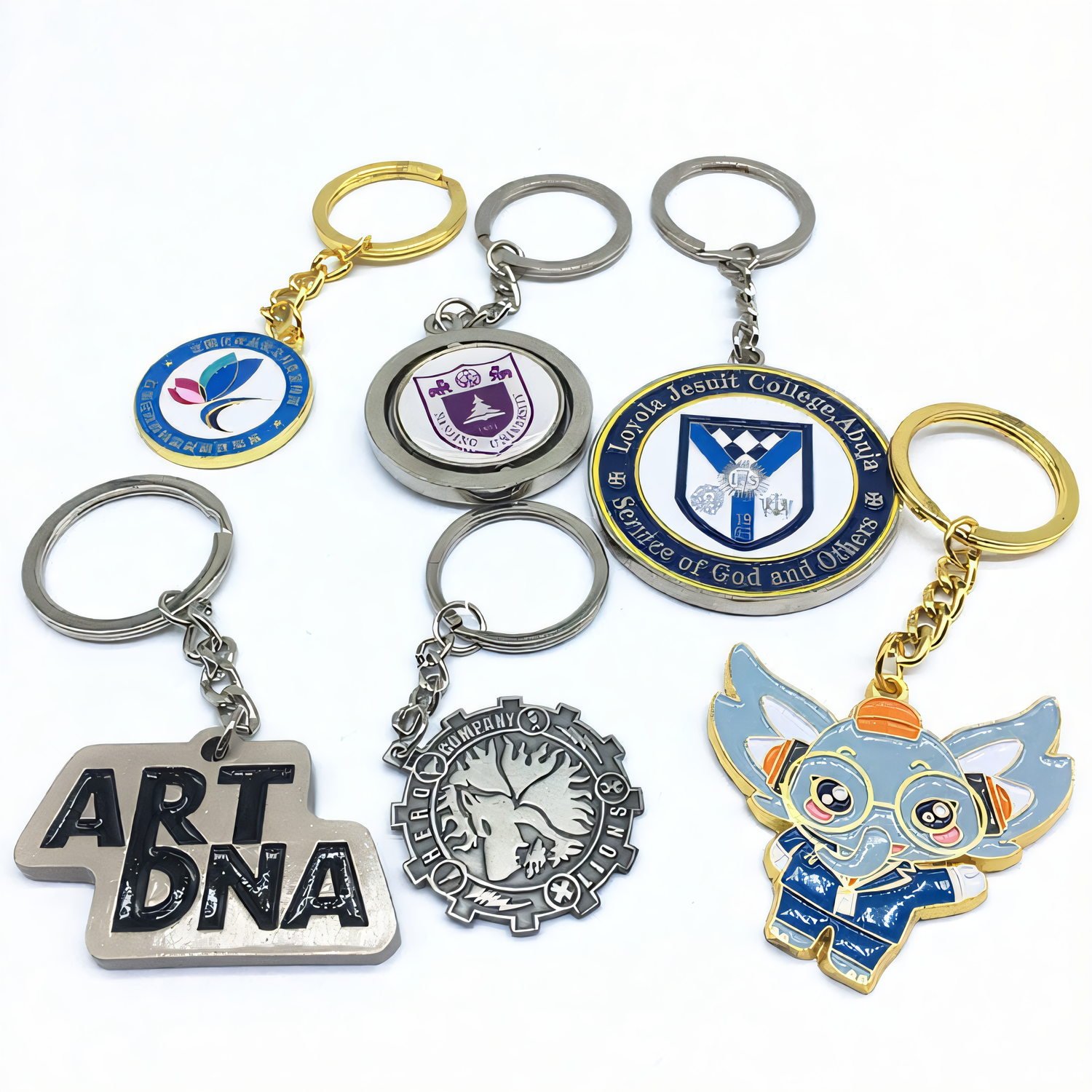 Metallic Keychain