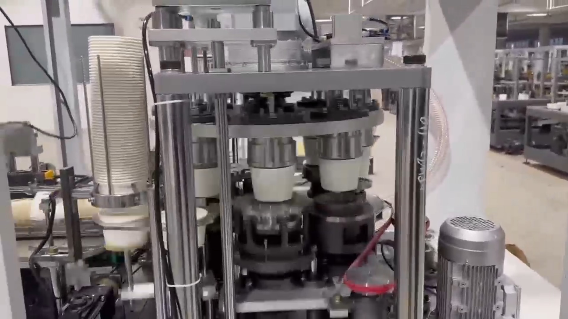 SFWJ-120S High Speed Servo Motor Paper Bowl Making Machine